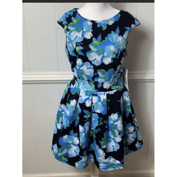 Emerald Sundae Dresses & Skirts - Emerald Sundae XL Juniors Fit And Flair Spring Summer Dress NWT New